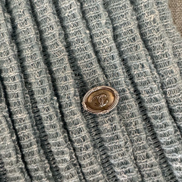 CHANEL cruise 2013 cashmere linen dress - Picture 7 of 9